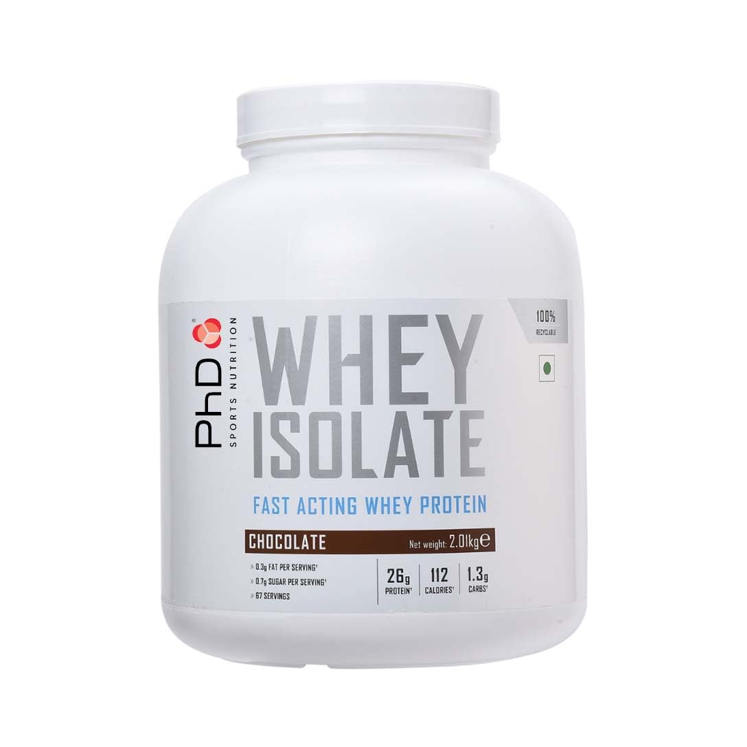 PhD Nutrition 100% Whey Isolate, 2.01 kg - PhD Nutrition -