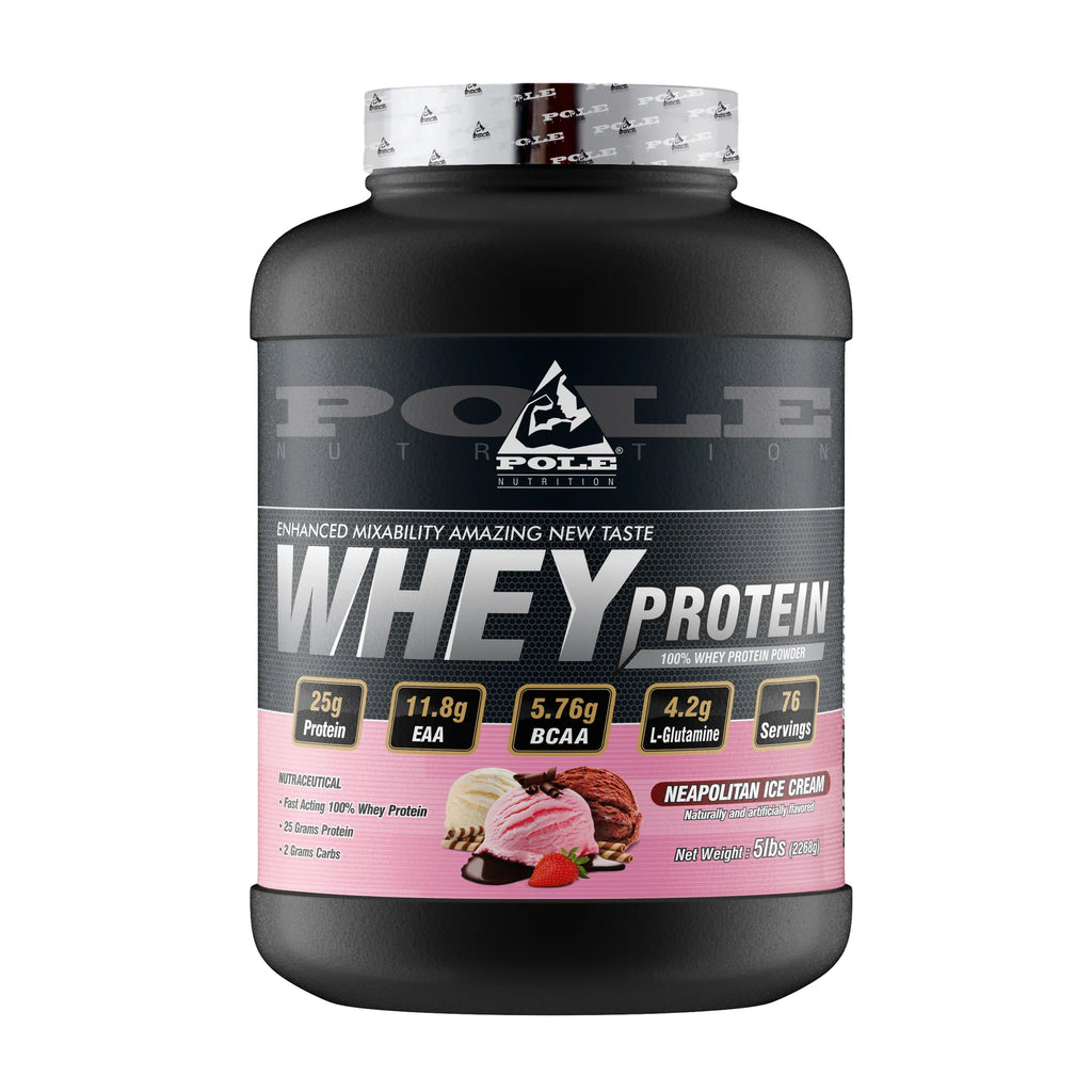 Pole Nutrition 100% Whey Protein Powder 5lbs - Pole Nutrition -