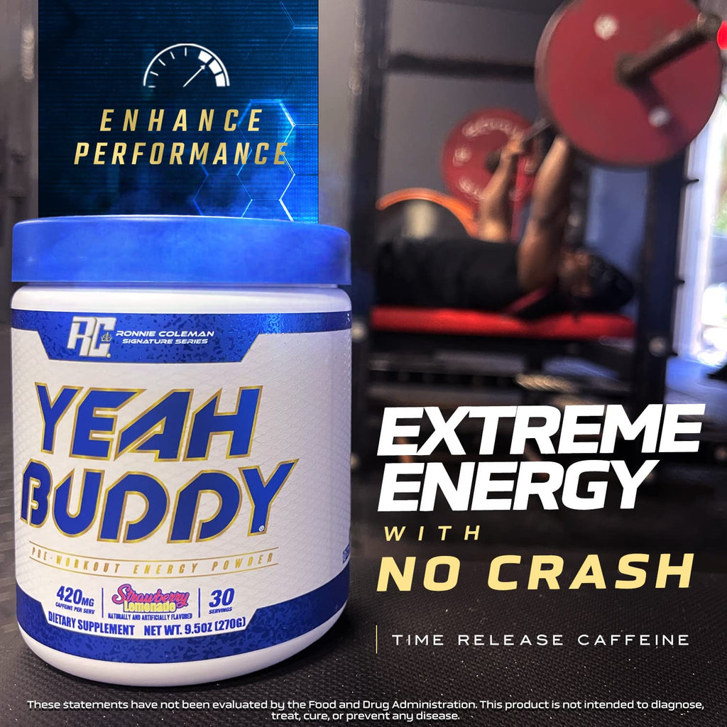 Ronnie Coleman Yeah Buddy Pre workout Powder 30 servings