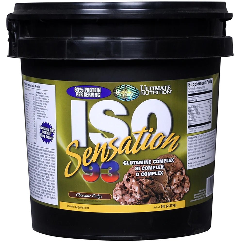 Ultimate Nutrition ISO Sensation 93 - Ultimate Nutrition - ISoSensa_Choc